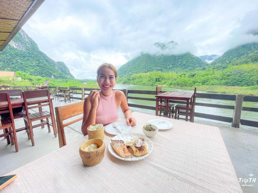 Ning Ning Guesthouse Muang Ngoi Номер фото